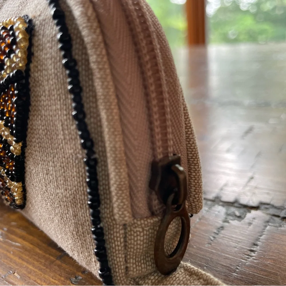 Adorable Hand Beaded Eyeglasses Case